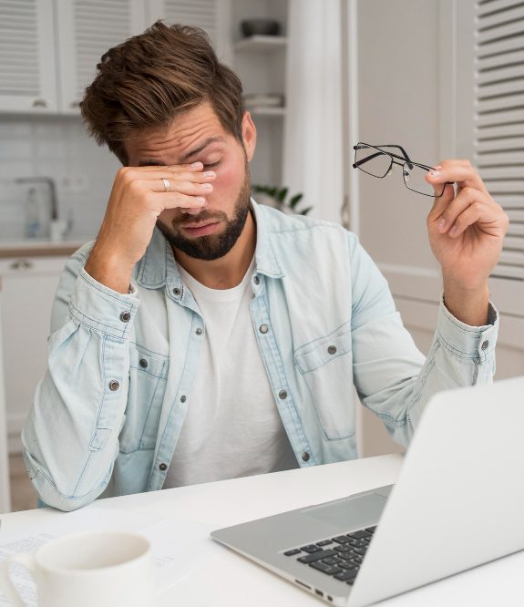 Cansado(a) e Desanimado(a)